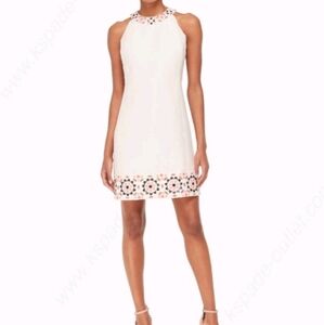 Kate Spade Pearl Pink Mosaic Sheath Dress